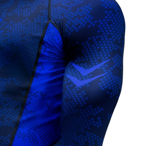 Hayabusa Arrow Ranked Long Sleeve Rashguard Blue photo