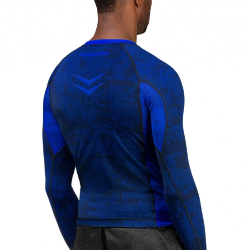 Hayabusa Arrow Ranked Long Sleeve Rashguard Blue buy
