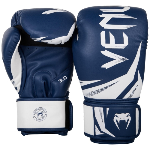 Боксерские перчатки Venum Challenger 3.0 Boxing Gloves Blue White купить