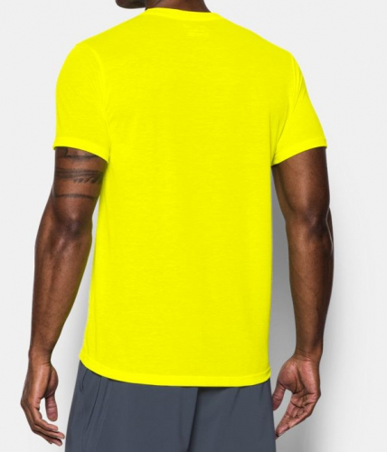 Under Armour Threadborne Streaker Yellow T-shirt buy