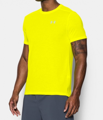 Under Armour Threadborne Streaker Yellow T-shirt price