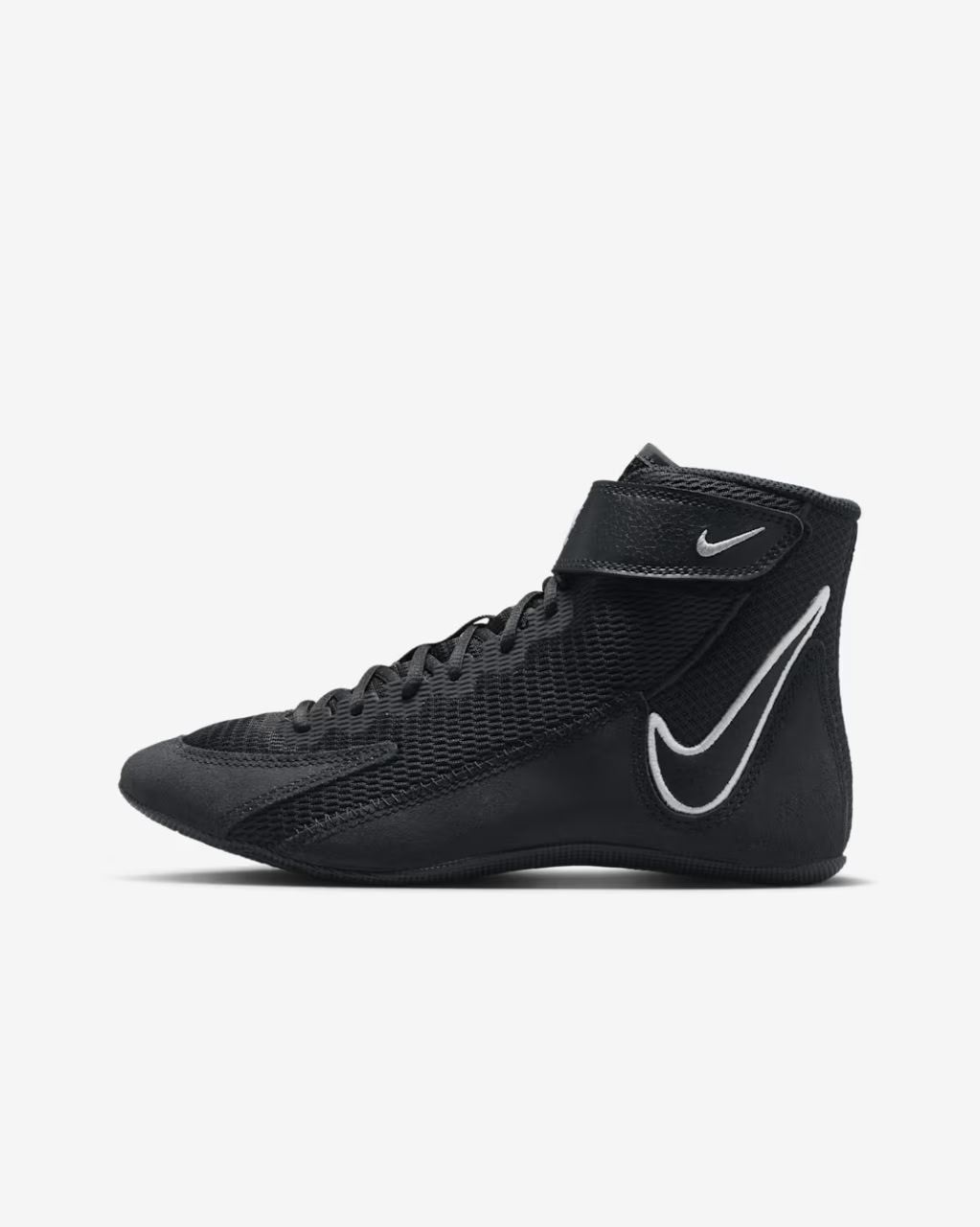 Nike Youth Speedsweep VIII GS Wrestling Shoes Black White Black Wolf Grey price
