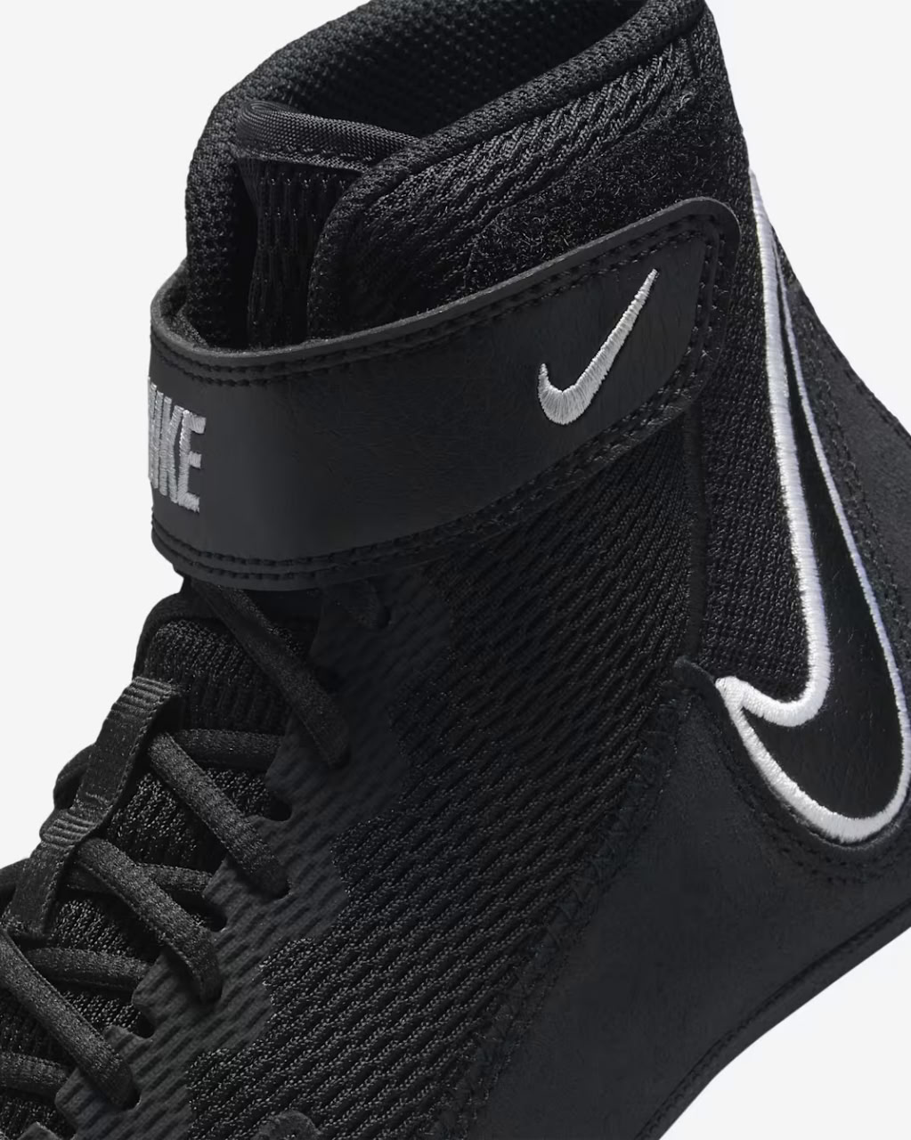 Nike Youth Speedsweep VIII GS Wrestling Shoes Black White Black Wolf Grey where to buy