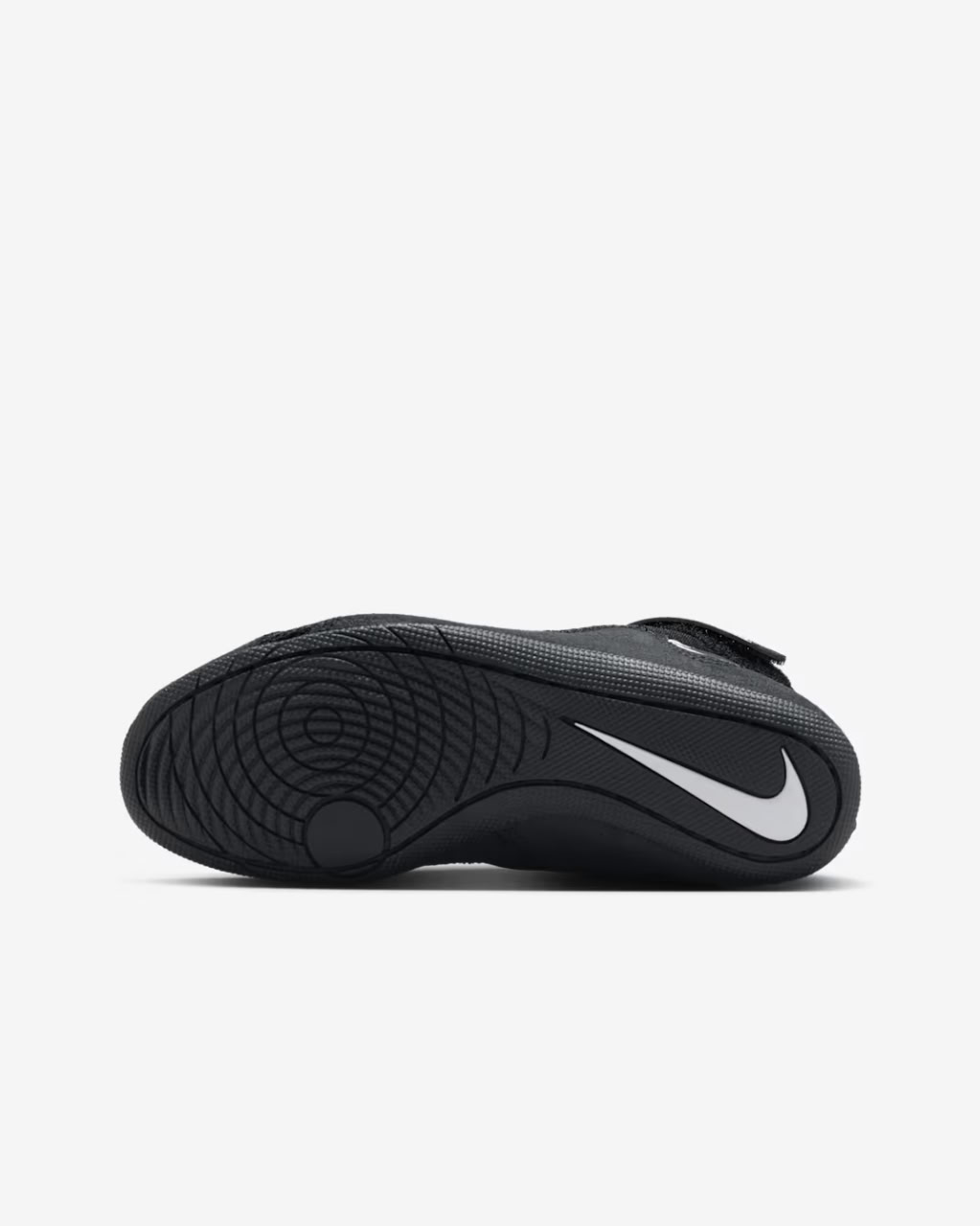 Nike Youth Speedsweep VIII GS Wrestling Shoes Black White Black Wolf Grey size