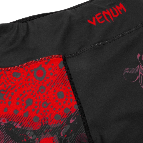 Жіночі легінси Venum Santa Muerte 3.0 Leggings For Women Black Red оригінал