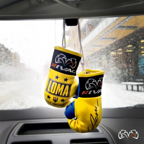 Keychain Rival Mini Boxing Gloves Loma Edition photo