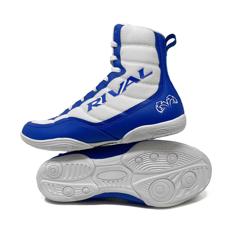 Боксерки Rival RSX-Prospect Boxing Boots White Blue оригінал
