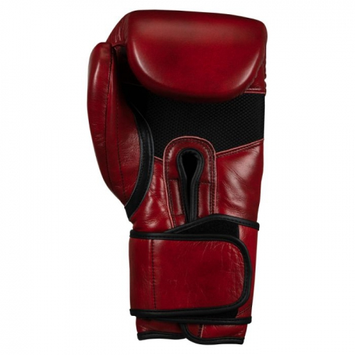 Boxing gloves Title Blood Red Leather Training Gloves price