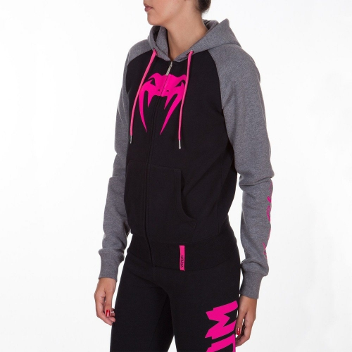 Womens Venum Infinity Hoody With Zip Black Grey price