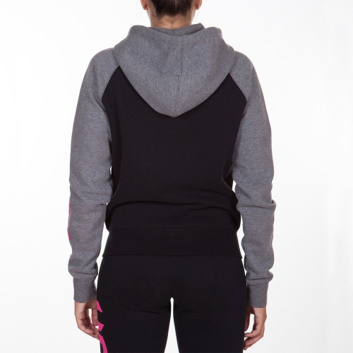 Womens Venum Infinity Hoody With Zip Black Grey buy