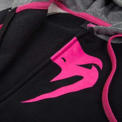 Womens Venum Infinity Hoody With Zip Black Grey original