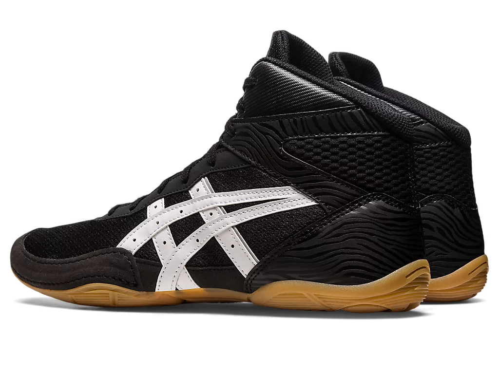 Дитячі борцівки Asics Matflex 7 GS Black White оригінал