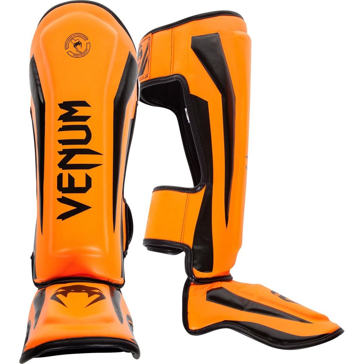 Защита голени Venum Elite Standup Shinguards Neo Orange