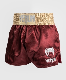 Shorts for Thai boxing Venum Muay Thai Short Classic Burgundy Gold White price