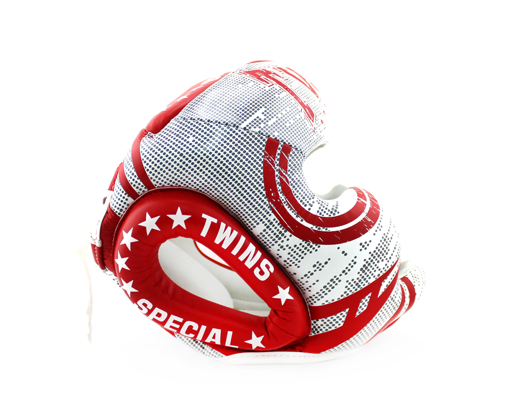 Boxing helmet Twins Fancy FHGL3-TW5 White Red buy