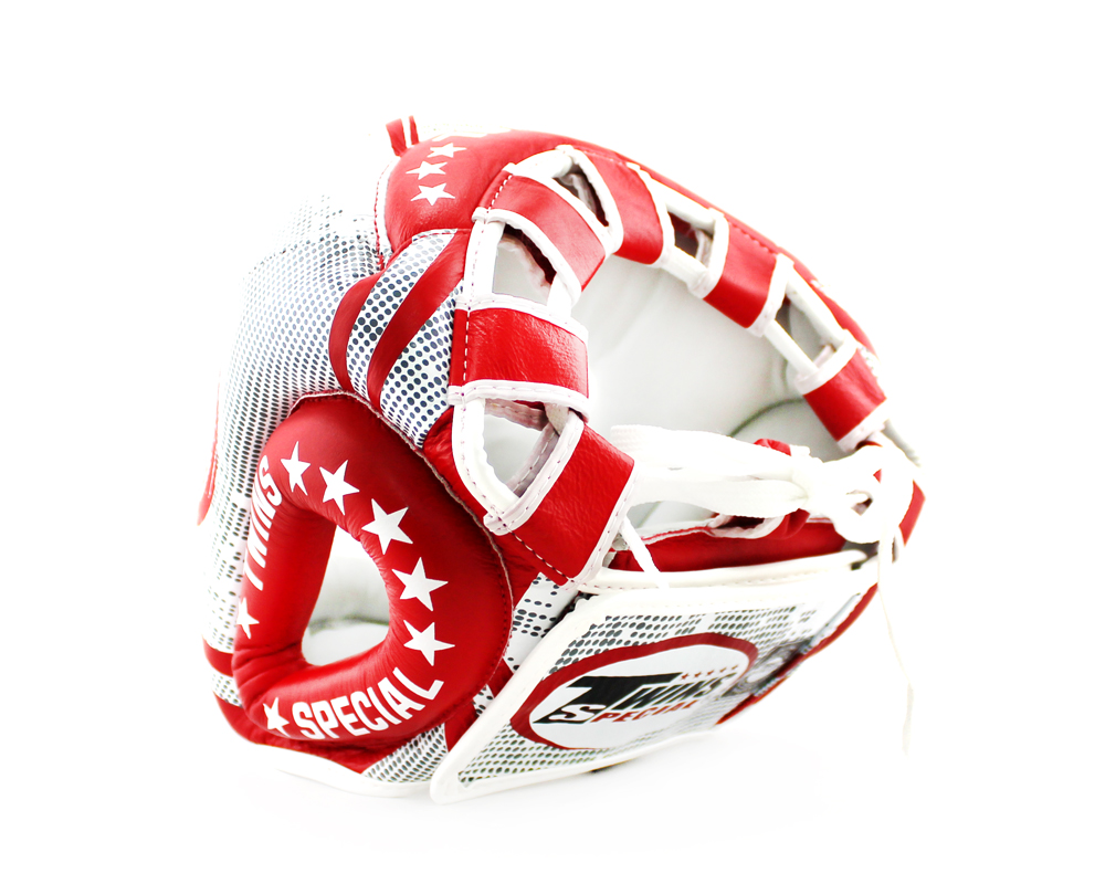 Boxing helmet Twins Fancy FHGL3-TW5 White Red price
