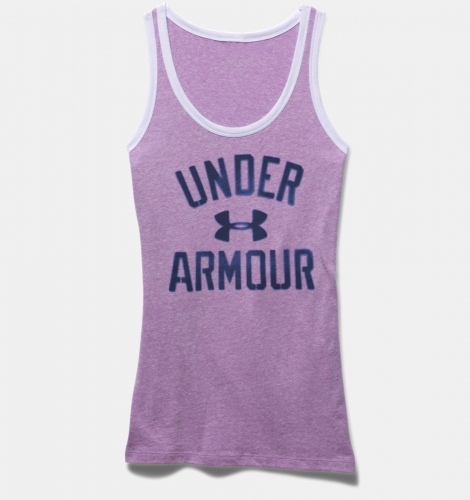Женская майка Under Armour Favorite Graphic Tank Mega Magenta фото
