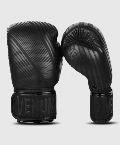 Боксерские перчатки Venum Plasma Boxing Gloves Black Black цена