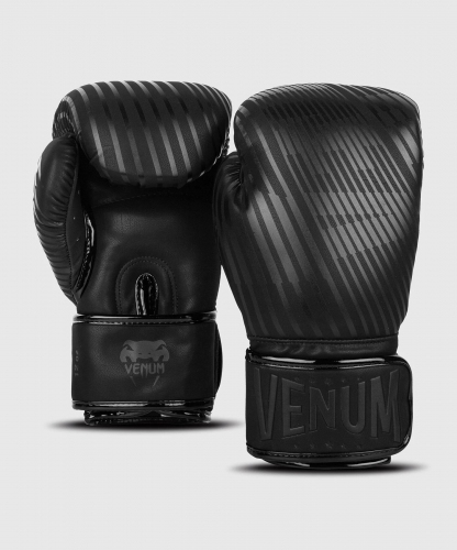 Боксерские перчатки Venum Plasma Boxing Gloves Black Black фото