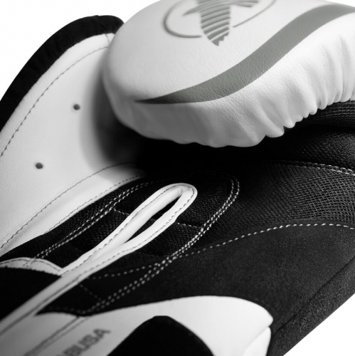 Hayabusa H5 Boxing Gloves White Grey photo