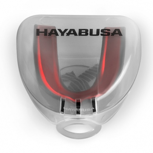 Капа Hayabusa Combat Mouth Guard Black Red оригінал