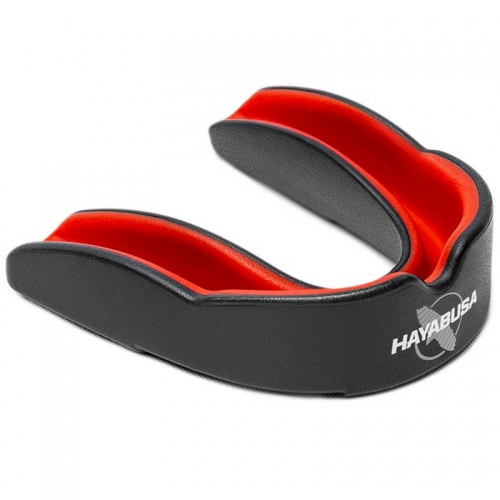 Капа Hayabusa Combat Mouth Guard Black Red фото