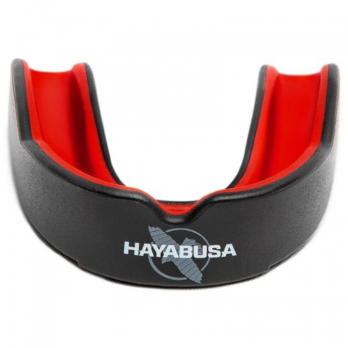 Капа Hayabusa Combat Mouth Guard Black Red