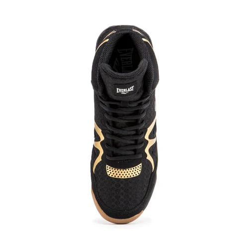 Боксерки Everlast Pivt Low Top Boxing Shoes Black/Gold фото