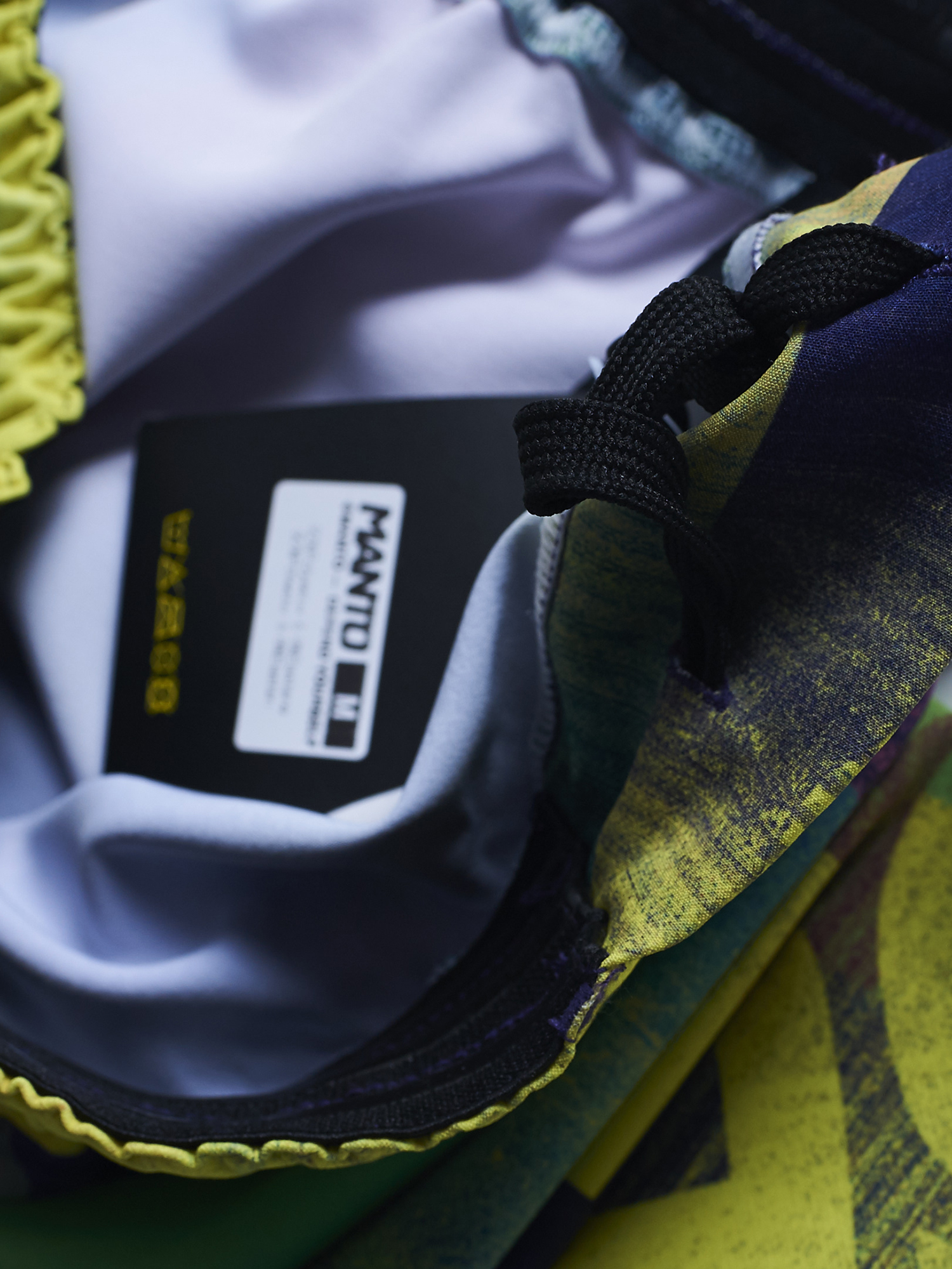 MMA shorts MANTO Neon Abstract size