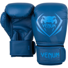Боксерские перчатки Venum Contender Boxing Gloves Navy Blue, Фото № 2