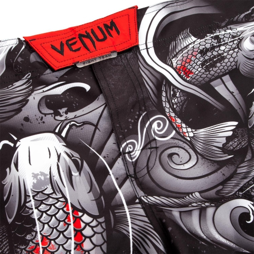 MMA shorts Venum Koi 2.0 Fightshorts Black White original