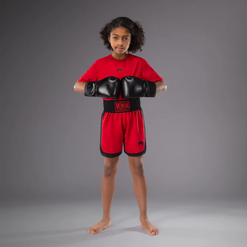 Дитячі шорти Venum Classic Kids Boxing Shorts - Cherry Red розмір