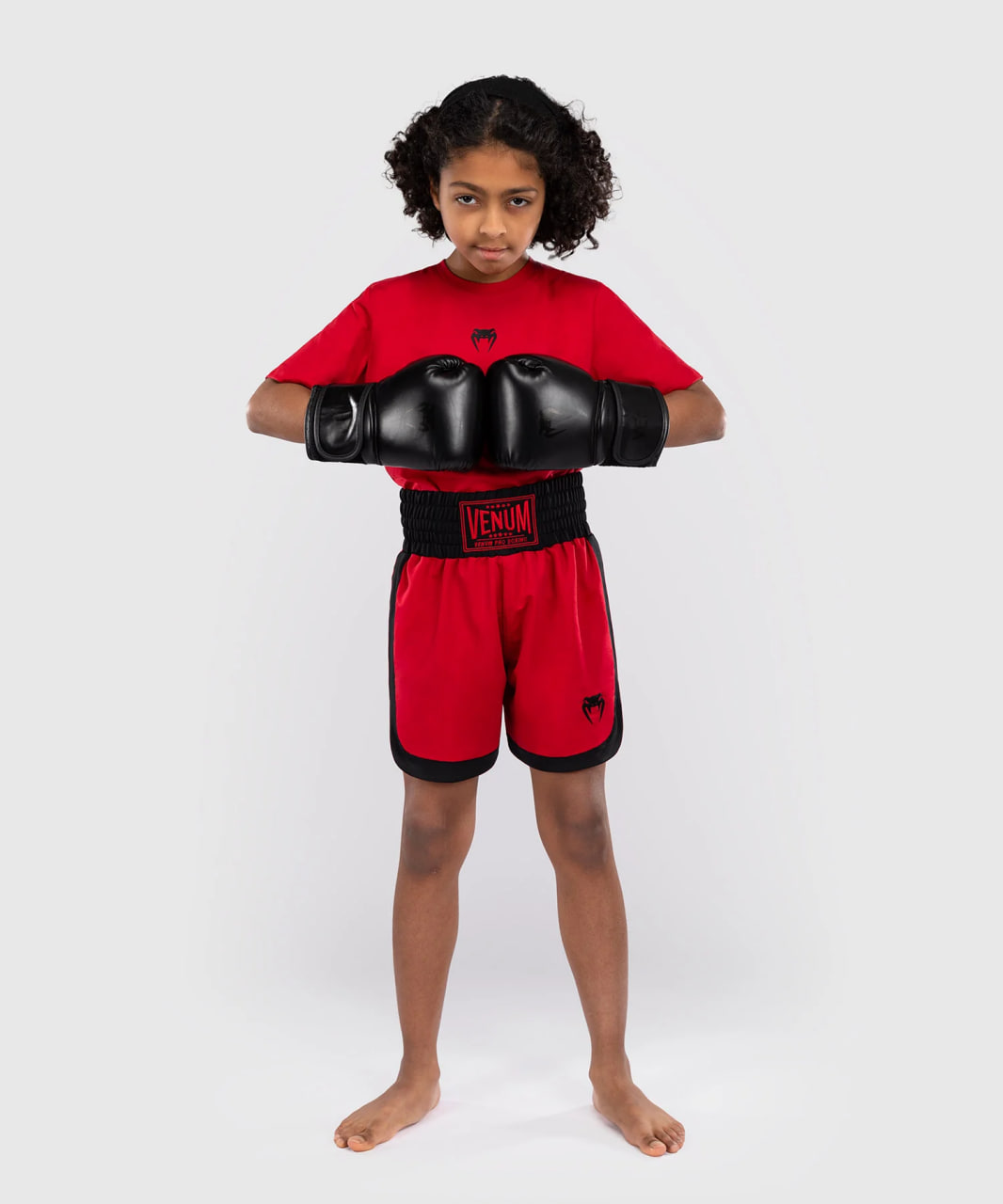 Дитячі шорти Venum Classic Kids Boxing Shorts - Cherry Red оригінал