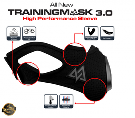 Бандаж Skull Sleeve на тренировочную маску Elevation Training Mask 3.0, Фото № 3