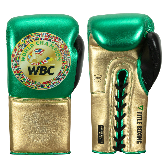 Boxing gloves Title WBC Green Belt Sparring Gloves buy