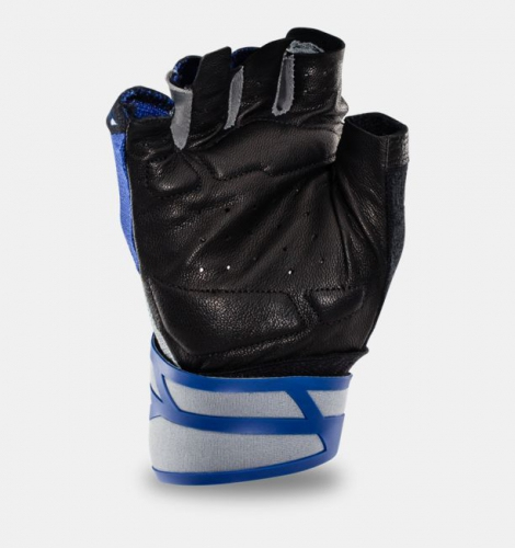 Перчатки для тренажерного зала Under Armour Resistor Half-Finger Training Gloves Blue цена