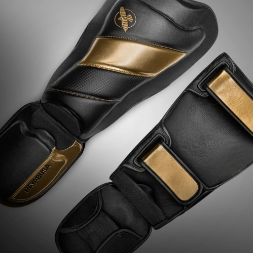 Hayabusa T3 Striking Shinguards Black Gold shin guard Kyiv