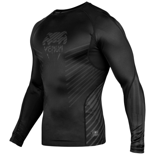Venum Plasma Rashguard Long Sleeves Black Black buy