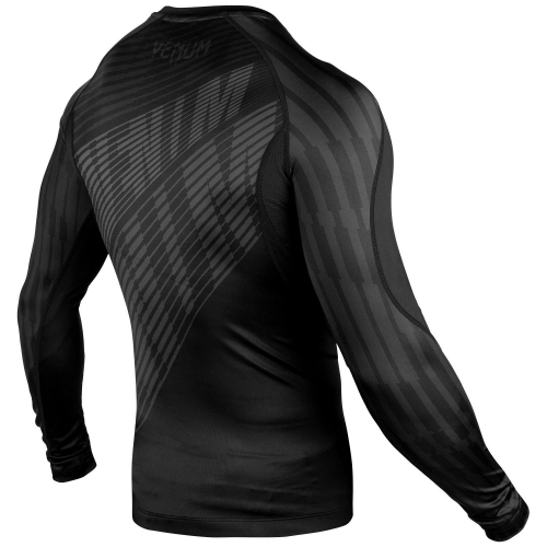 Venum Plasma Rashguard Long Sleeves Black Black photo