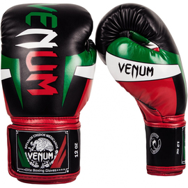 Боксерские перчатки Venum Elite Mexique Boxing Gloves Black