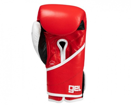 Боксерские перчатки Title GEL E-Series Training Gloves Red White, Фото № 4