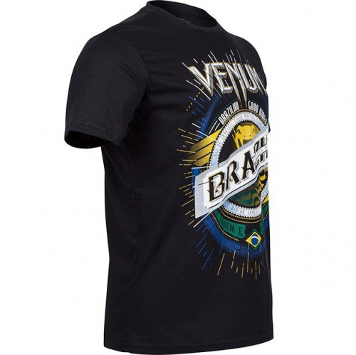 Футболка Venum Keep Rolling T-Shirt Black цена