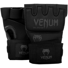Накладки гелеві бинти Venum Gel Kontact Glove Wraps Matte Black