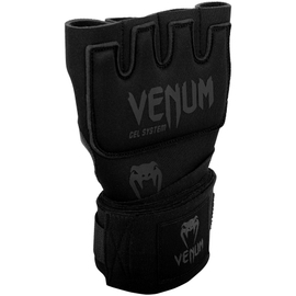 Накладки гелеві бинти Venum Gel Kontact Glove Wraps Matte Black, Фото № 3