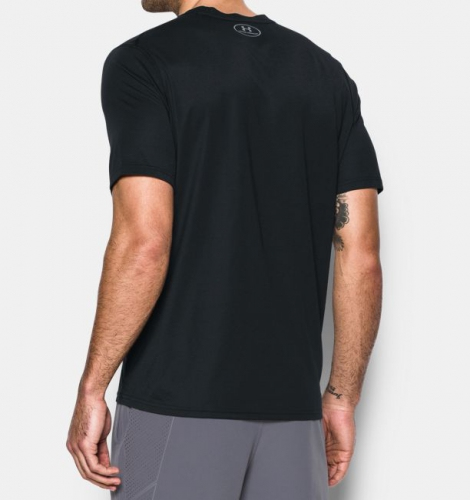 Футболка Under Armour Threadborne Wordmark Black купити