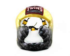 Twins Боксерский шлем Twins FHGL3-TW1 Black-Gold