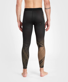 Компрессионные штаны Venum Gorilla Jungle Spats - Sand Black, Фото № 2