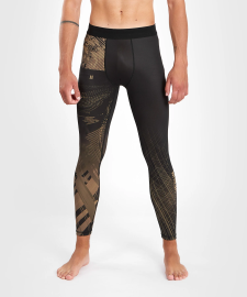 Компрессионные штаны Venum Gorilla Jungle Spats - Sand Black