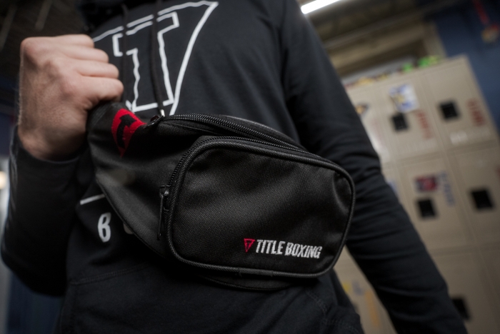 Title Boxing Waist Bag Black photo