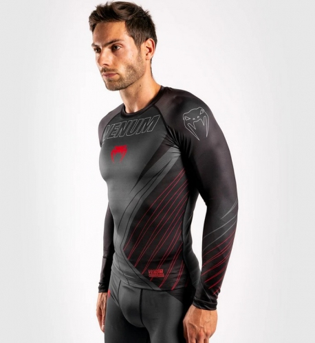Venum Contender 5.0 Rashguard Black Red price